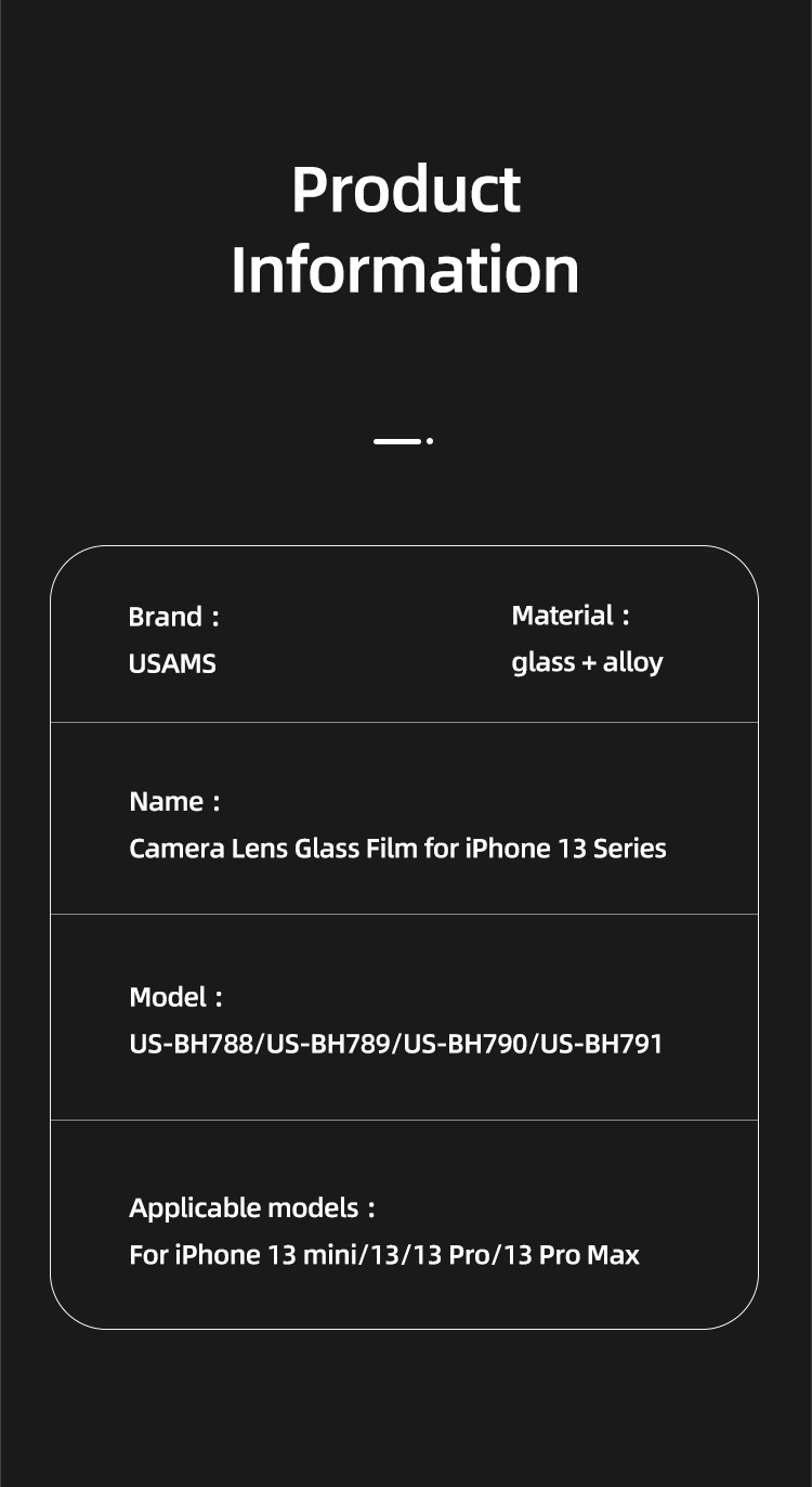 USAMS-for-iPhone-13-Mini-13-13-Pro-13-Pro-Max-Metal-Back-Camera-Lens-Protector-Aluminum-Alloy-Ring-F-1907157-10